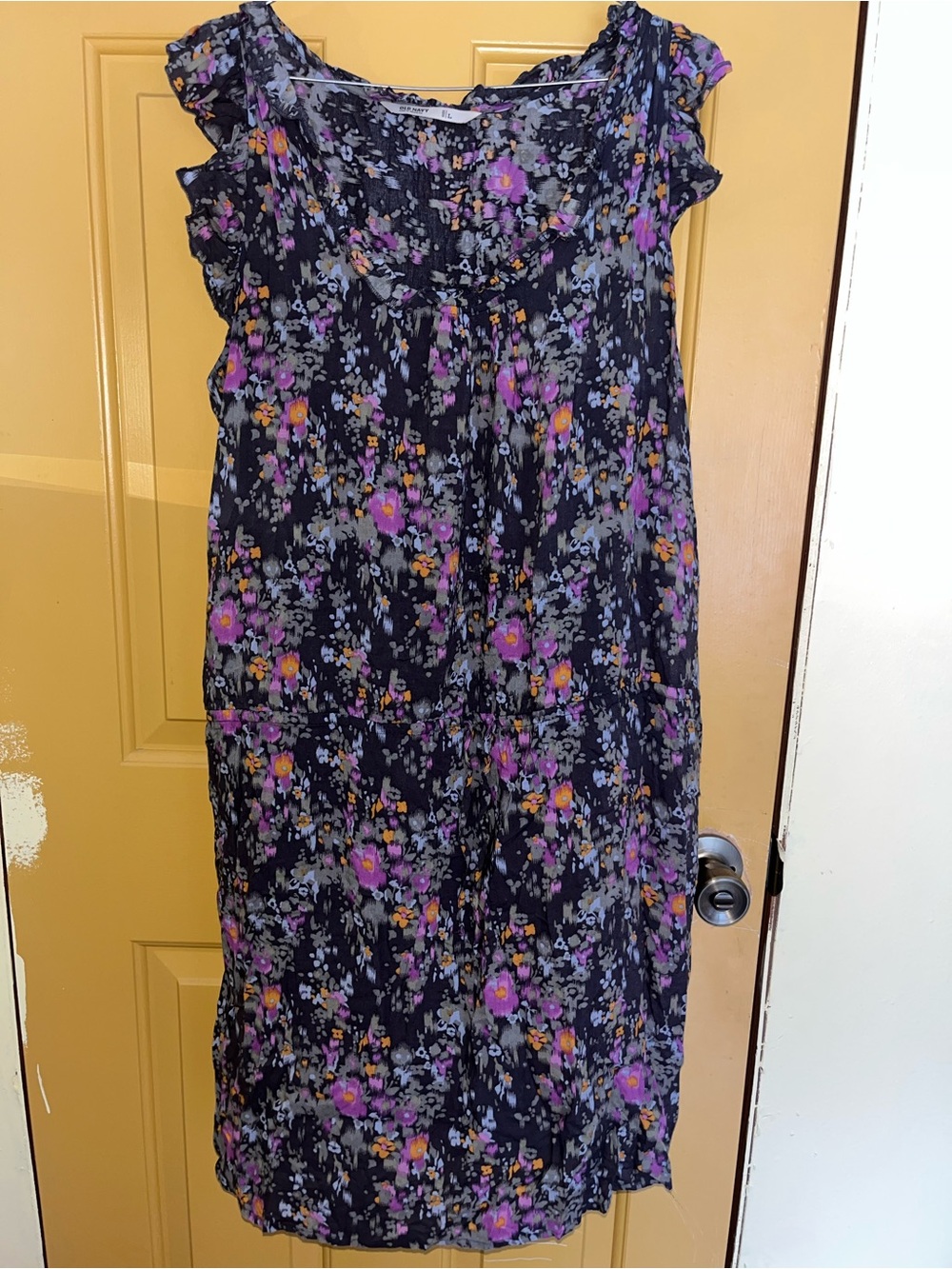 Old Navy Floral Dress w/ Drawstring Waist